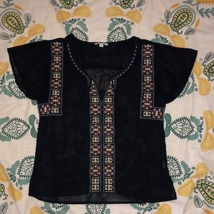 American Eagle Top with fun detailing